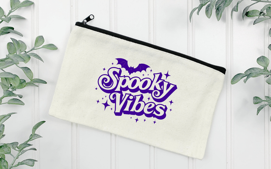 Spooky Vibes Zipper Pouch