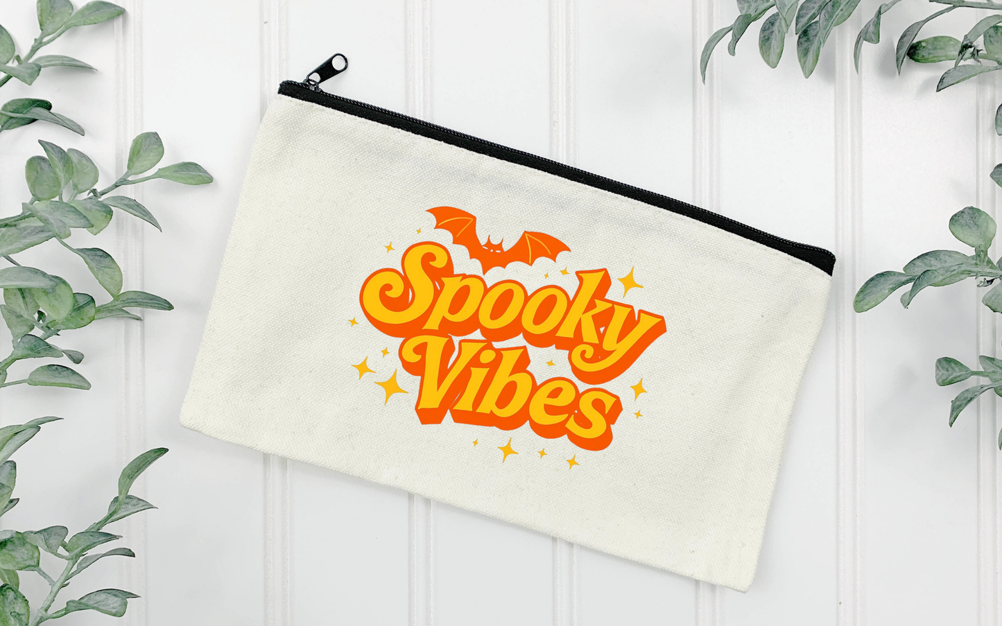 Spooky Vibes Zipper Pouch