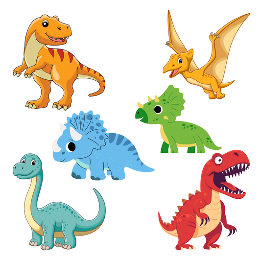 Dinosaur Cupcake Toppers